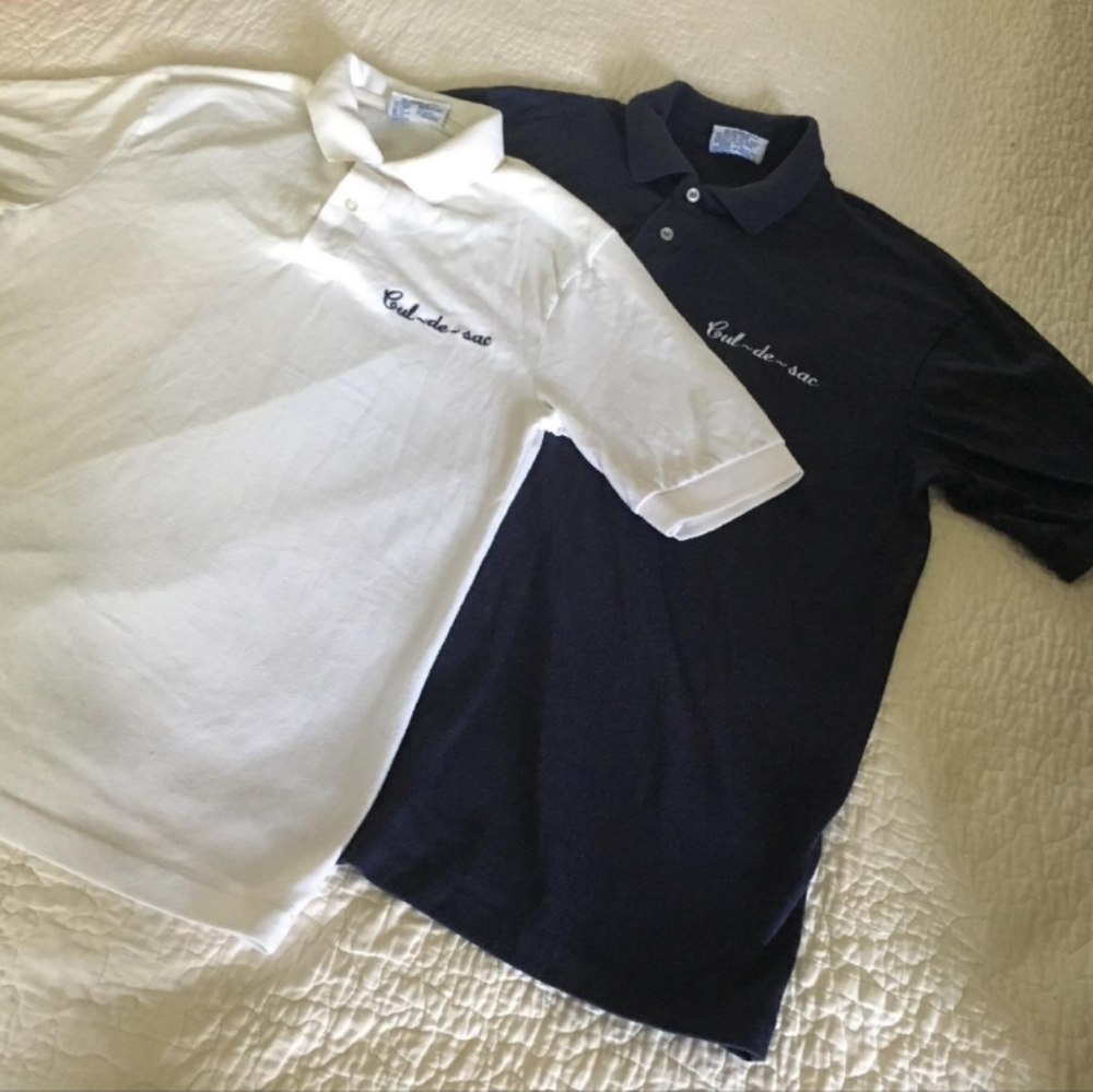 Two polo shirts